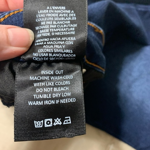 Tahari Dark Blue Women's Straight Leg Jeans - Picture 2 of 6